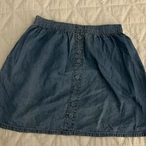 Chambray Skirt